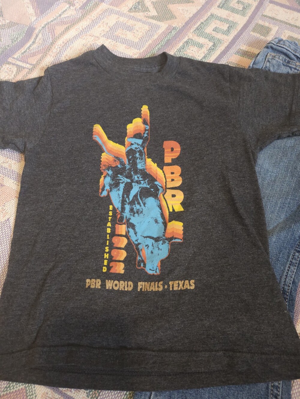 Boys Wrangler 20X Jeans Size 5 Regular & PBR Tshirt Size Xs - Picture 6 of 9